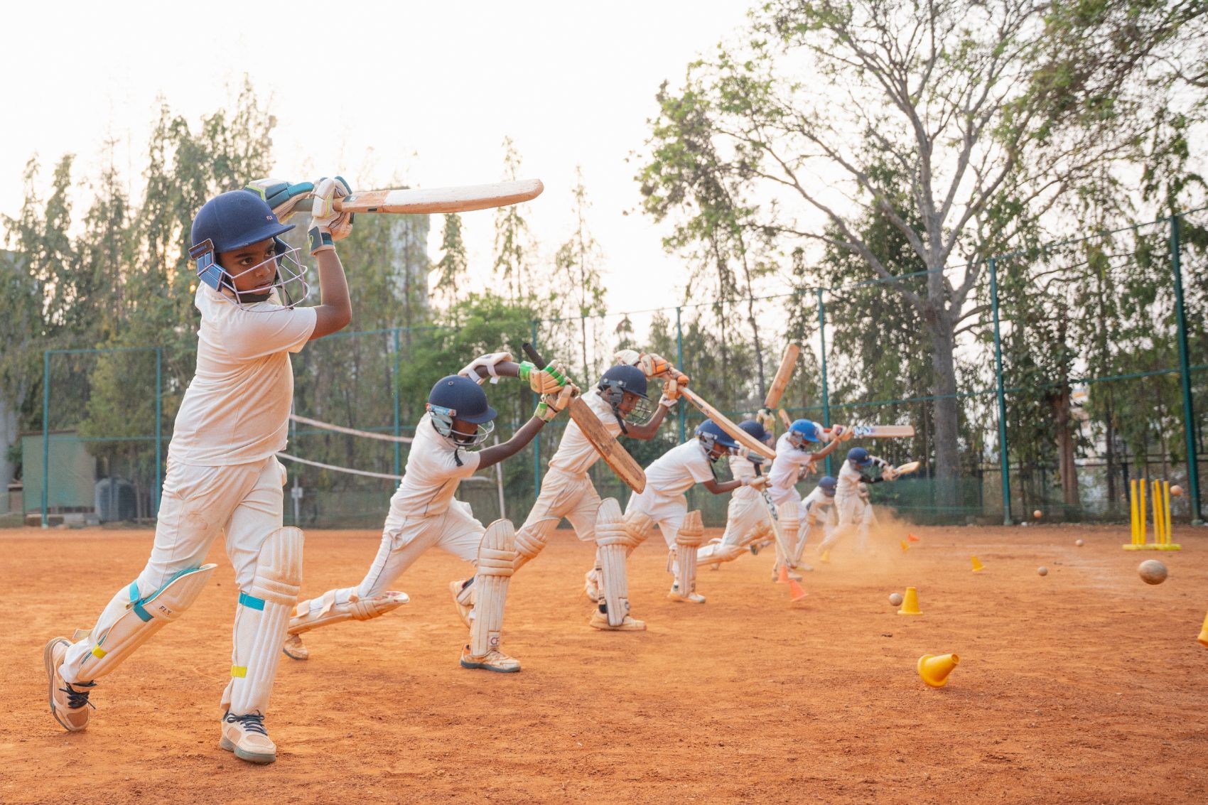 Annual Sports Camp training session