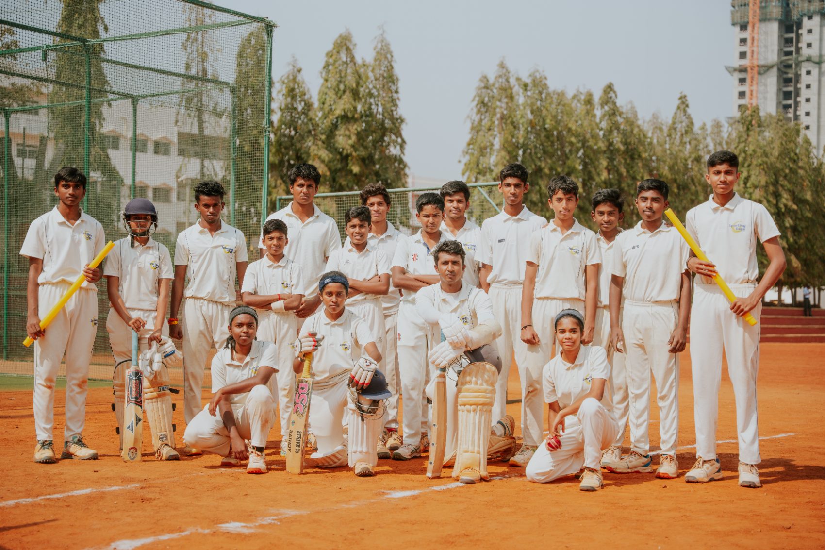Students during a structured training session